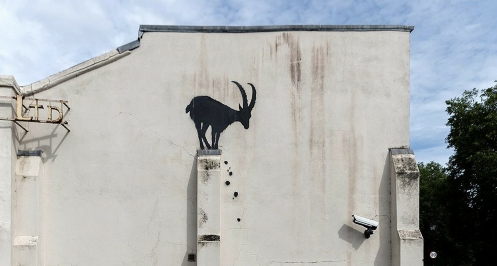 Banksy: Νέο έργο του σε κτίριο στο νοτιοδυτικό Λονδίνο